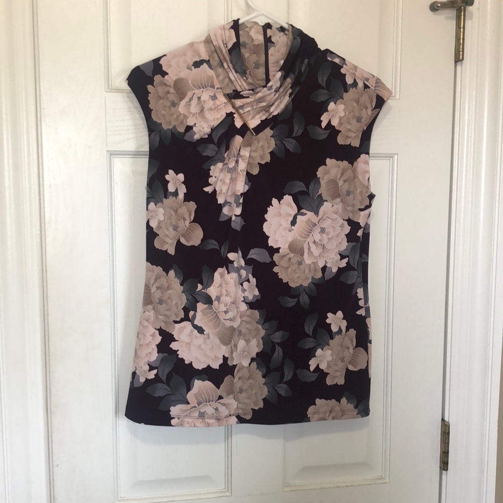 Calvin Klein zip up shirt small